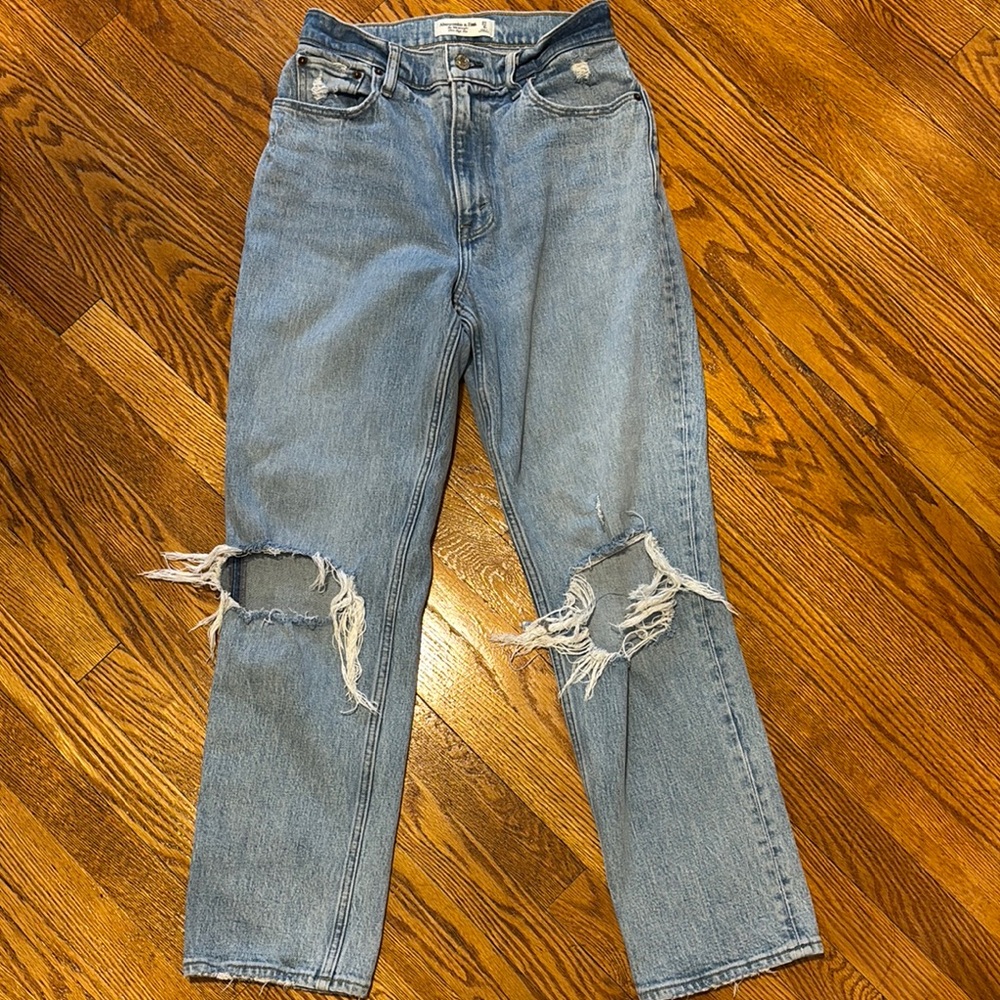 Abercrombie high rise jeans